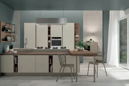 Cucina moderna Clover 03 di Lube