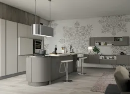Cucina moderna Clover 05 di Lube