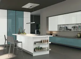 Cucina moderna Clover 06 di Lube