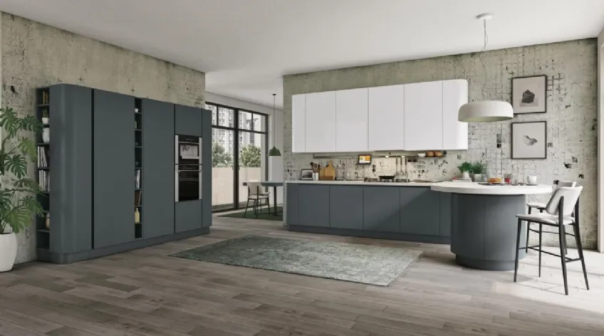 Cucina moderna Clover 07 di Lube