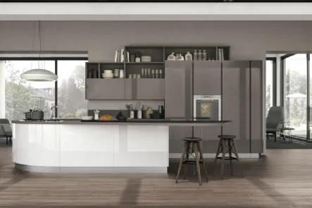 Cucina moderna Clover 09 di Lube