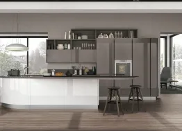 Cucina moderna Clover 09 di Lube
