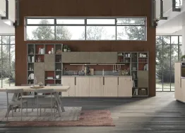 Cucina Moderna ad angolo Oltre 11 di Lube