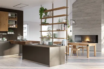 Cucina moderna Oltre Design 03 di Lube