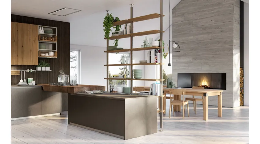 Cucina moderna Oltre Design 03 di Lube
