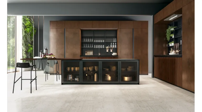 Cucina moderna Oltre Design 04 di Lube