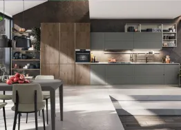 Cucina Moderna lineare Oltre Design 05 di Lube