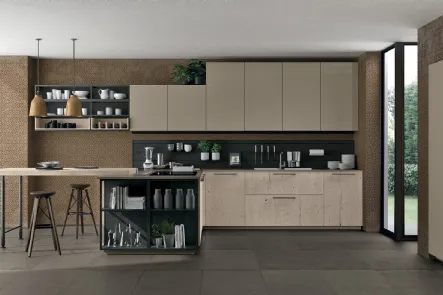 Cucina moderna Oltre 07 di Lube
