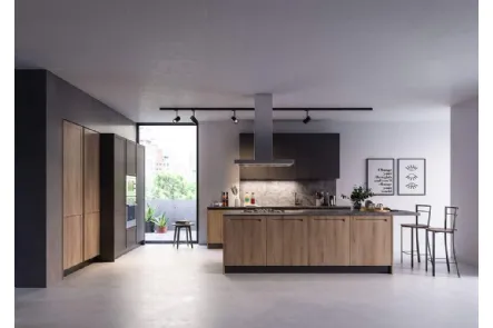 Cucina Moderna Tris Composizione 02 di Prima Cucine