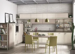 Cucina Moderne Rewind finitura Pine Polar di Creo