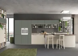 Cucina Moderna Round 05 di Lube