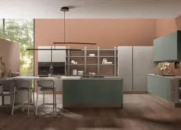 Cucina Moderna Round 06 di Lube
