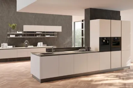 Cucina Moderna Round Doga 08 di Lube