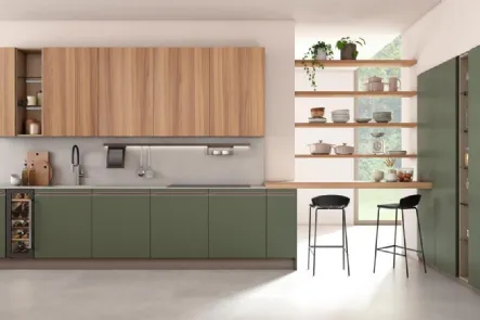 Cucina Moderna Round New 03 di Lube