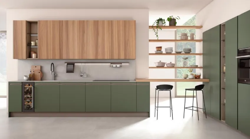 Cucina Moderna Round New 03 di Lube
