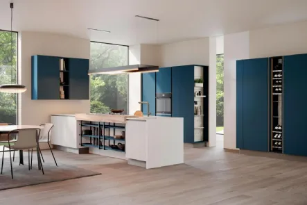 Cucina Moderna Round New 04 di Lube