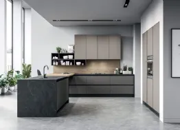 Cucina Moderna Tris Composizione 05 di Prima Cucine