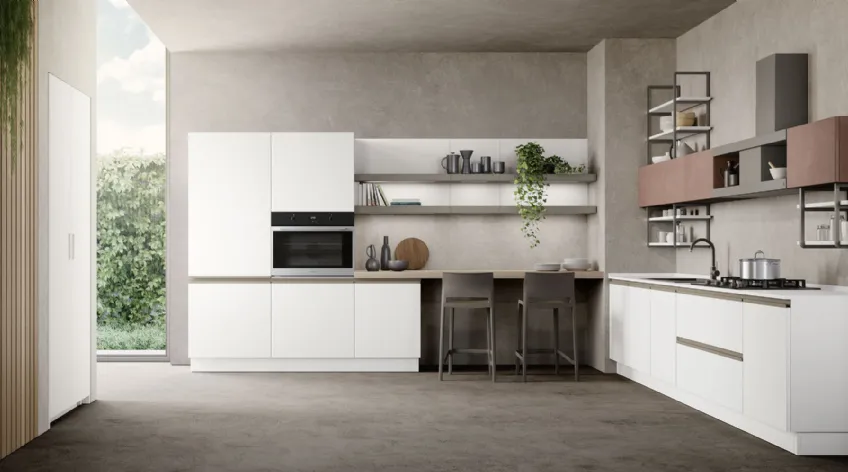 Cucina Moderna Unica 02 di Lube