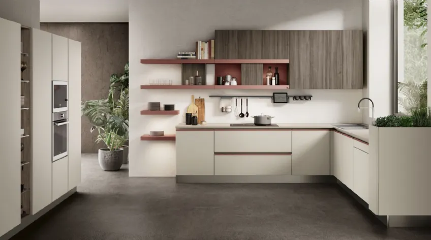 Cucina Moderna Unica 04 di Lube