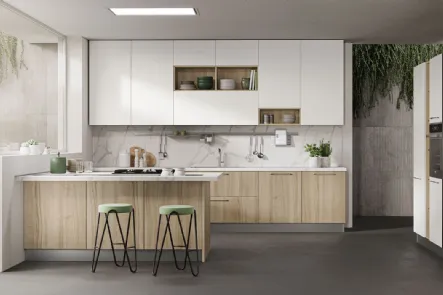 Cucina Moderna Unica 08 di Lube