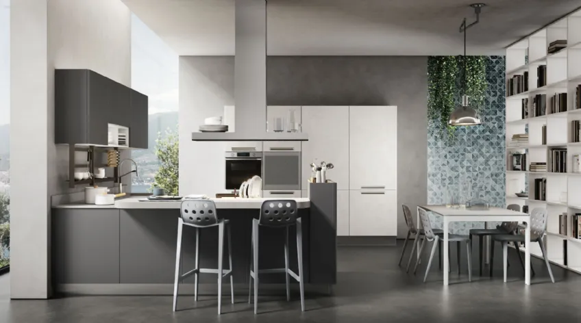 Cucina Moderna Unica 09 di Lube