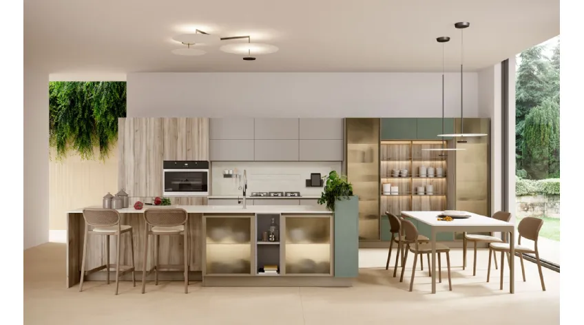 Cucina Moderna Unica 14 di Lube