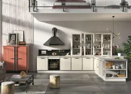 Cucina Shabby Chic con penisola Provenza 10 di Lube